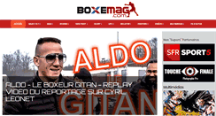 Desktop Screenshot of boxemag.com